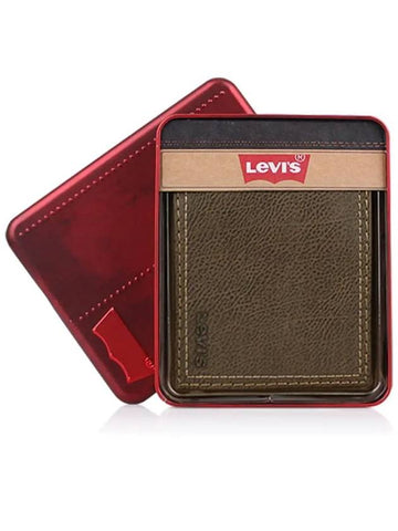 Wallet Brown Men's Wallet 2402 WL13 - LEVI'S - BALAAN 1