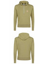 IU00352KM0001 P359 Chillex Fox Patch Hood Light Khaki Hood TJ - MAISON KITSUNE - BALAAN 4