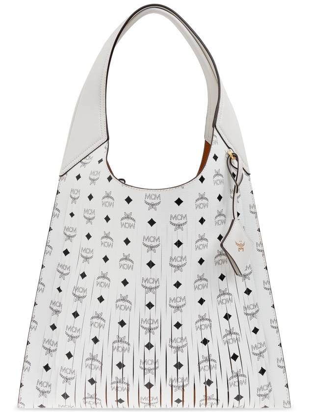 MCM Bag Aren Type Shopper, Women's, White - MCM - BALAAN 1