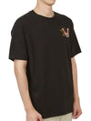 Bowling Oversized Cotton Short Sleeve T-Shirt Black - KENZO - BALAAN 4