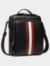 Mythos Leather Cross Bag Red Black - BALLY - BALAAN 2