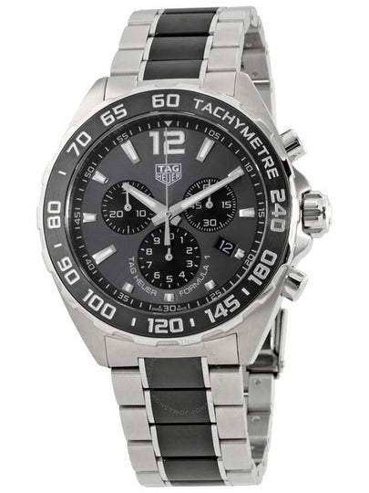 Men's Formula 1 Quartz Chronograph Watch Silver - TAG HEUER - BALAAN 2