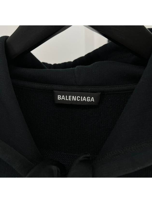 Laurel rainbow overfit hoodie black - BALENCIAGA - BALAAN 3