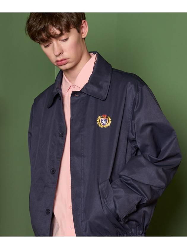 Overfit Blouson Jacket Navy - ZIZEMUSEUM - BALAAN 2