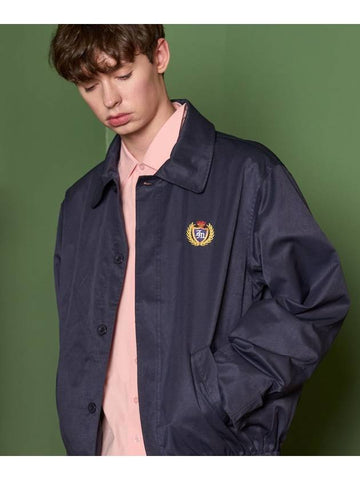 Overfit Blouson Jacket Navy - ZIZEMUSEUM - BALAAN 1