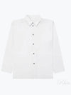 Pleated Long Sleeve Shirt White - ISSEY MIYAKE - BALAAN 2