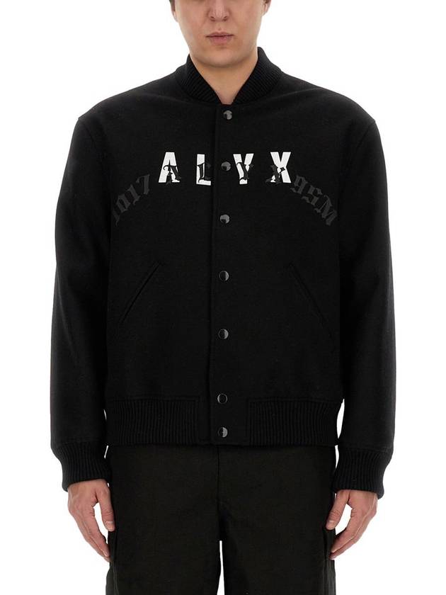 1017 Alyx 9Sm Bomber Jacket With Logo - 1017 ALYX 9SM - BALAAN 1