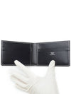 Card wallet H Sellier VEAU BOX 89 black full set - HERMES - BALAAN 8