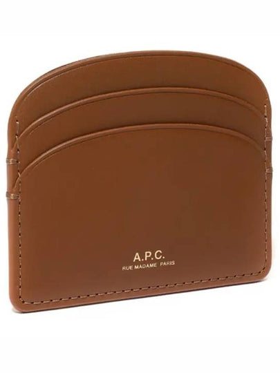 Demi Lune Card Wallet Brown - A.P.C. - BALAAN 2