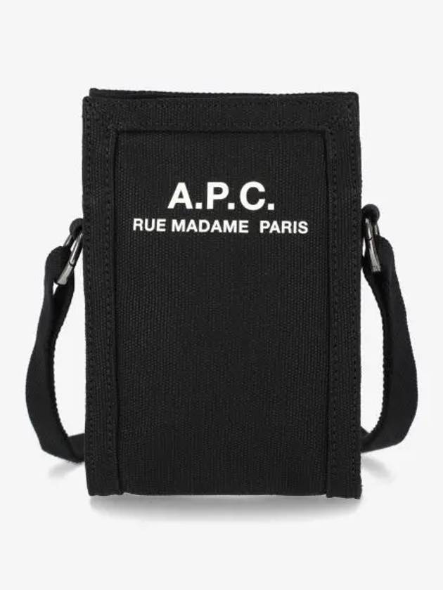 Recuperation Pouch Cross Bag Black - A.P.C. - BALAAN 2