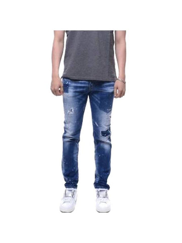 City Biker Jeans Blue - DSQUARED2 - BALAAN 1