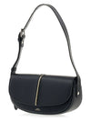 Betty Leather Shoulder Bag Black - A.P.C. - BALAAN 3