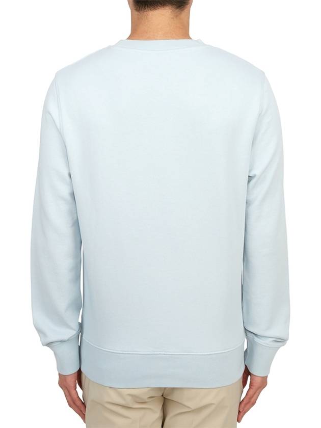 Chillax Patch Regular Sweatshirt Sky Blue - MAISON KITSUNE - BALAAN 5