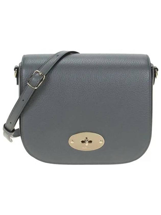 Darley Satchel Classic Grain Small Cross Bag Grey - MULBERRY - BALAAN 2