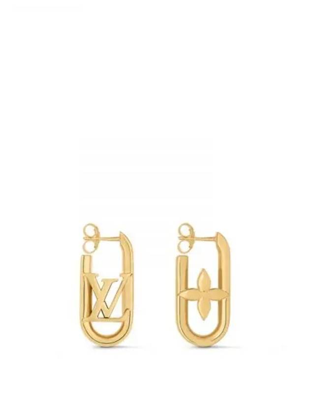 My LV Chain Earrings Gold - LOUIS VUITTON - BALAAN 2