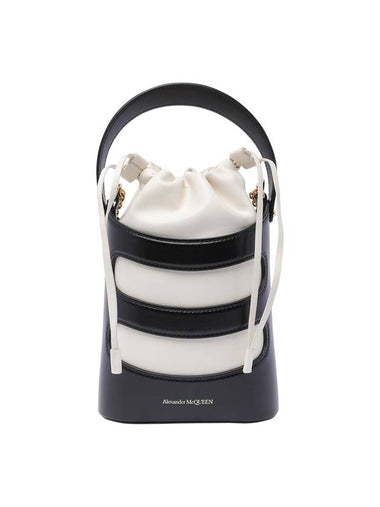 The Rise Mini Black Bucket Bag 795900 1VPHG1090 B0011182091 - ALEXANDER MCQUEEN - BALAAN 1