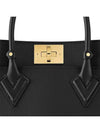 On My Side PM Tote Bag Black - LOUIS VUITTON - BALAAN 7