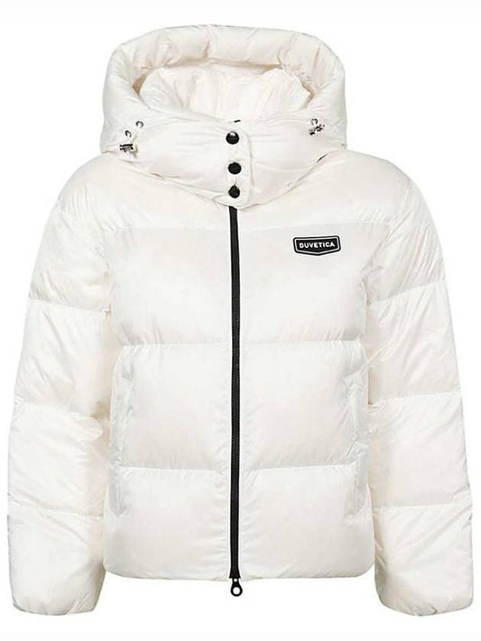 Women s Lisa Hooded Heavy Short Down Jacket VDDJ96136 WHS - DUVETICA - BALAAN 1