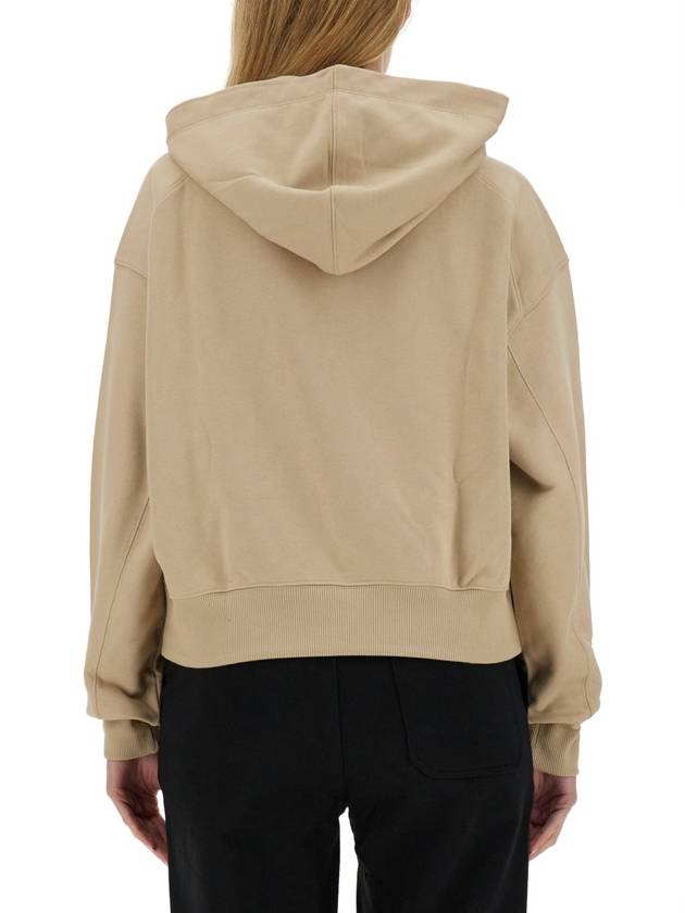 Hooded T-shirt IV5550 CLAYBROWN BEIGE - Y-3 - BALAAN 4