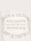 Logo embroidery brushed sweatshirt SKTS7110F - ZADIG & VOLTAIRE - BALAAN 8