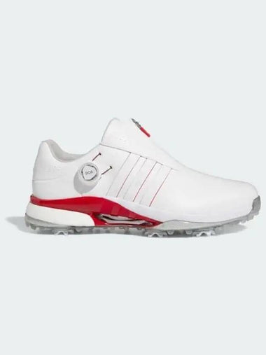 Tour 360 24 Boa Wide Men s Golf Cloud White Better Scarlet Shoes IE3368 697046 - ADIDAS - BALAAN 1