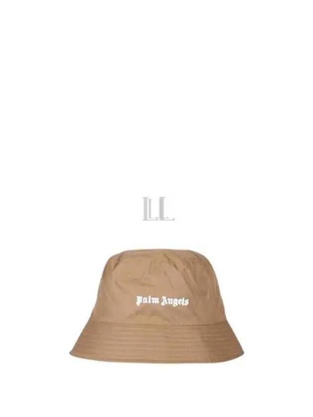 Logo Bucket Hat Brown - PALM ANGELS - BALAAN 2