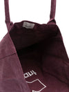 Yanky Tote Bag Eco Bag Purple - ISABEL MARANT - BALAAN 3