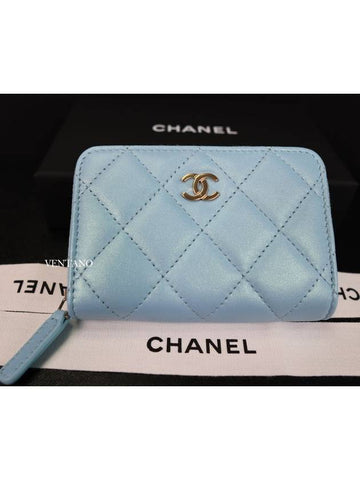 Classic Zipper Card Wallet AP0216 - CHANEL - BALAAN 1