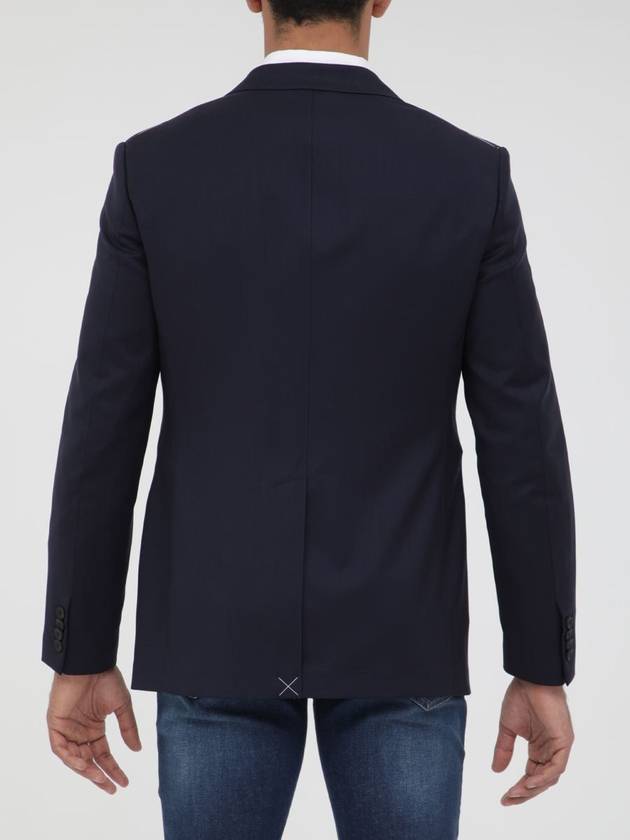 Blue Wool Jacket - TONELLO - BALAAN 4