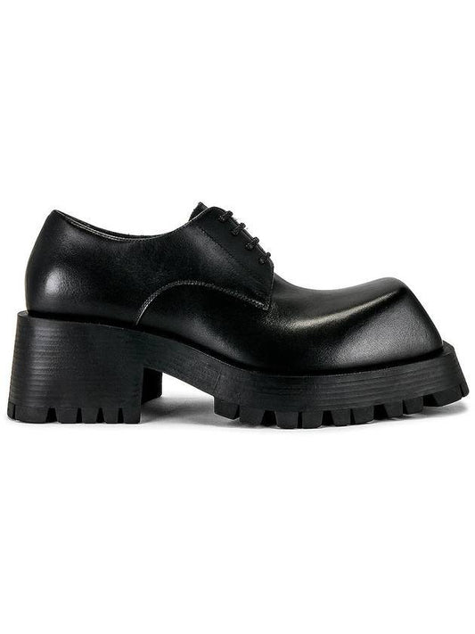 Trooper Lace-Up Derby Black - BALENCIAGA - BALAAN 1