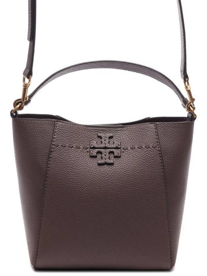 McGraw Small Tote Bag Brown - TORY BURCH - BALAAN 2