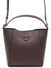 McGraw Small Tote Bag Brown - TORY BURCH - BALAAN 3