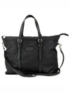 Micro GG Guccissima Nylon Tote Bag Black - GUCCI - BALAAN 2