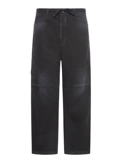 Cropped Cargo Straight Pants Black - BALENCIAGA - BALAAN 2