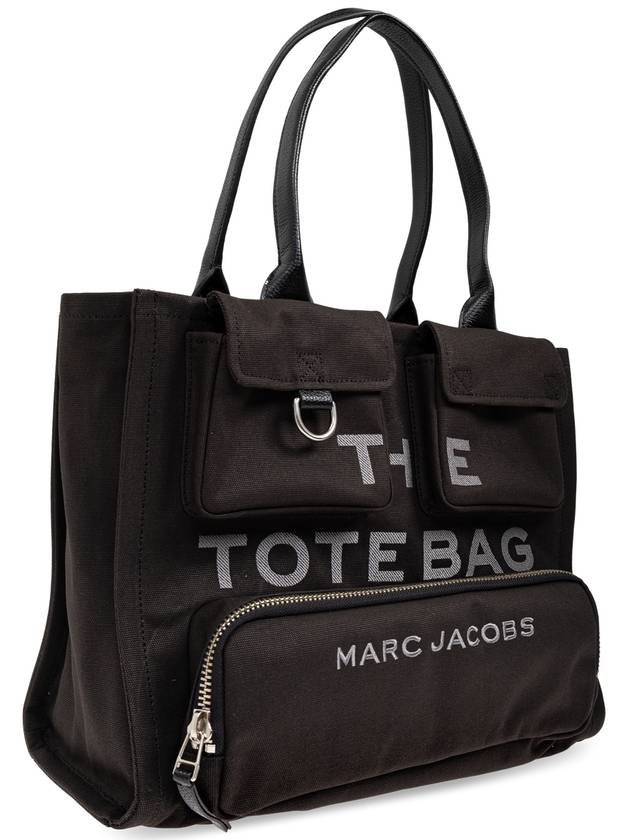 Marc Jacobs Bag The CargoTote Large Type Shopper, Women's, Black - MARC JACOBS - BALAAN 4