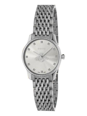 Women's G Timeless Watch Silver - GUCCI - BALAAN 1