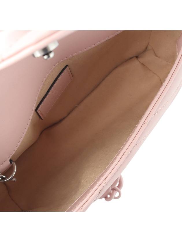 699757 GG Back Light Pink Leather Marmont Belt Bag 33940K - GUCCI - BALAAN 7