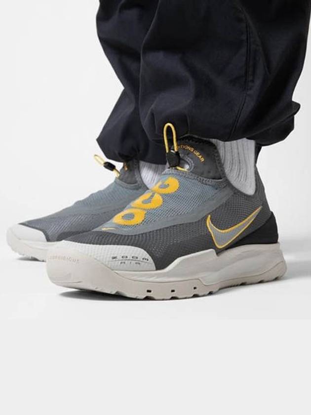 ACG Zoom Air AO Low Top Sneakers Smoke Grey Amarillo - NIKE - BALAAN 2