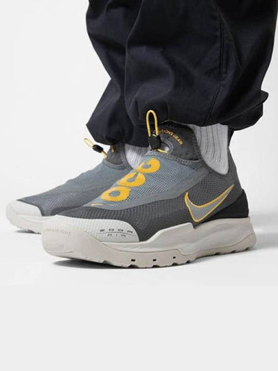 ACG Zoom Air AO Low Top Sneakers Smoke Grey Amarillo - NIKE - BALAAN 2