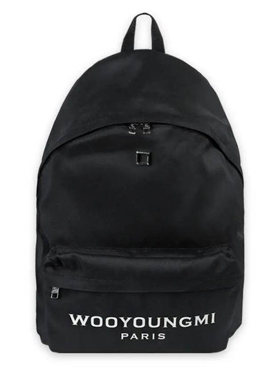 Logo Cordura Backpack Black - WOOYOUNGMI - BALAAN 2