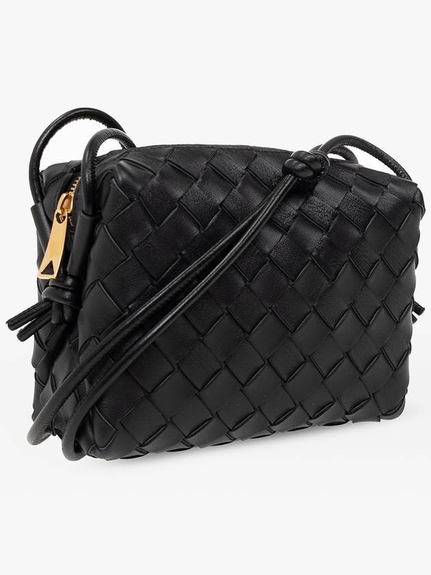 Loop Camera Mini Cross Bag Black - BOTTEGA VENETA - BALAAN 5