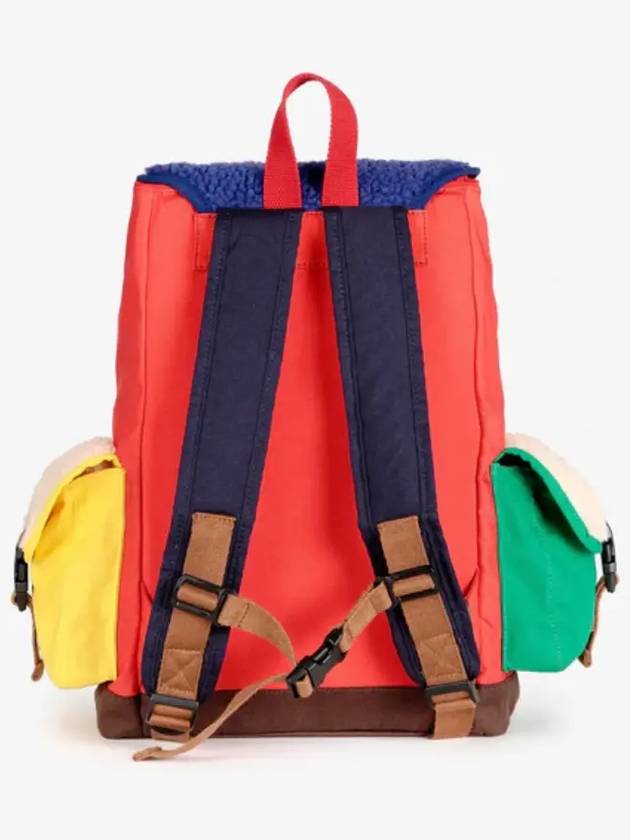 Color Block Multi Backpack School Bag B224AI024 Italian Kids - BOBO CHOSES - BALAAN 3