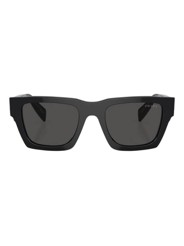 Eyewear Logo Sunglasses Black - PRADA - BALAAN 1