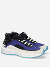 Run Around Logo Low Top Sneakers Black Blue - A.P.C. - BALAAN 5