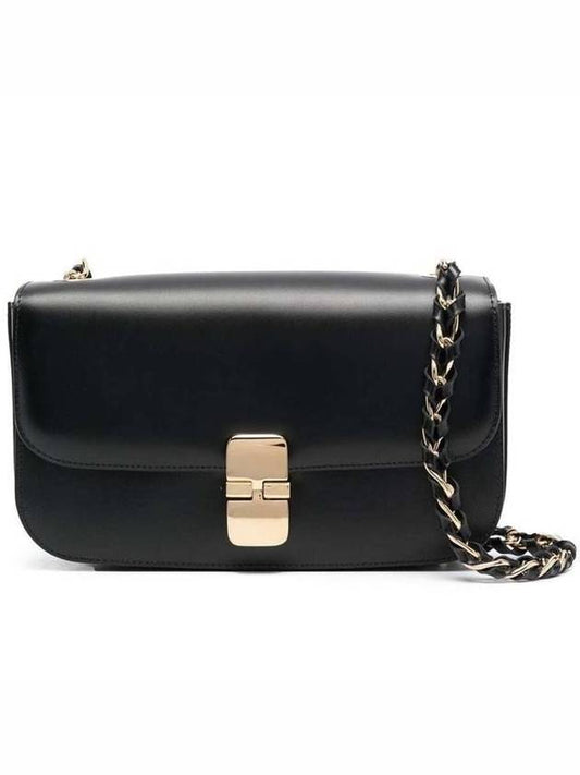 Grace Baquette Calfskin Small Cross Bag Black - A.P.C. - BALAAN 2