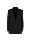 Matassa Wool Blazer Jacket Black - MAX MARA - BALAAN.