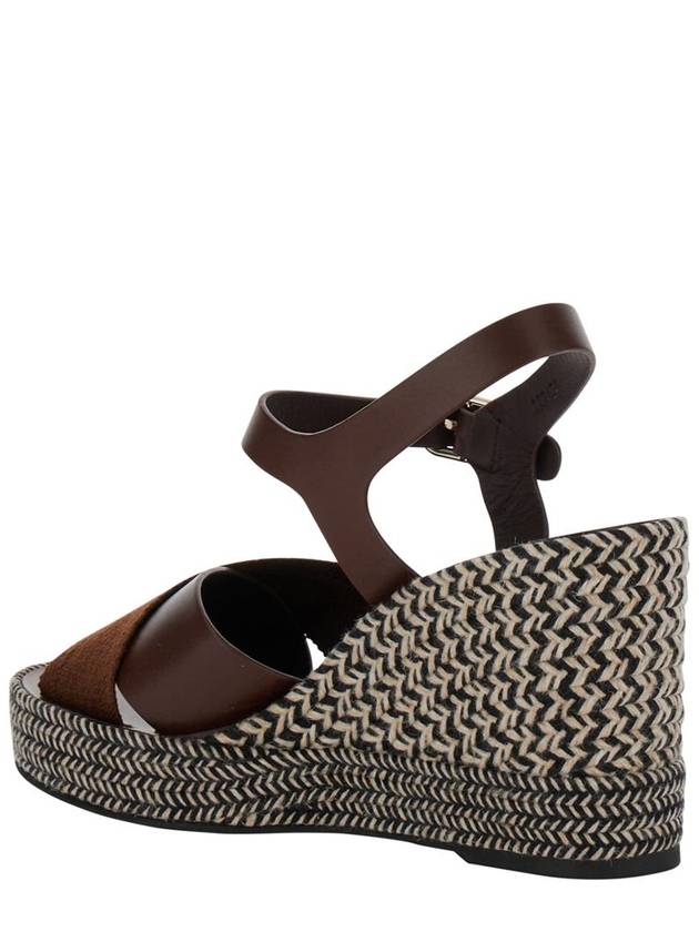 Logo Strap Wedge Espadrille CHC24U01YKR25L - CHLOE - BALAAN 4