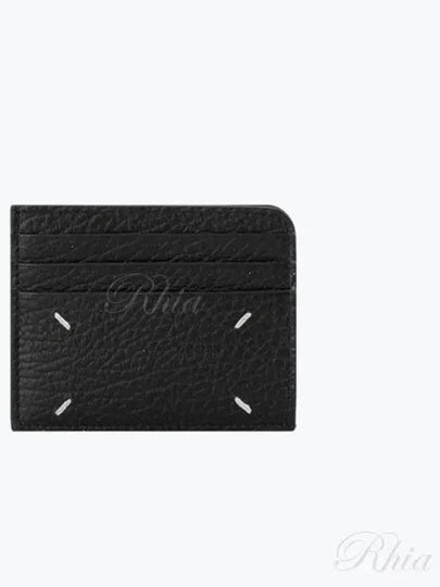 Stitch Card Wallet Black - MAISON MARGIELA - BALAAN 2