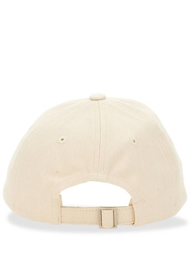 La Casquette Jacquemus Signature Ball Cap Ivory - JACQUEMUS - BALAAN 4