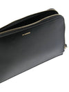 Envelope Calf Leather Pouch Bag Black - JIL SANDER - BALAAN 3